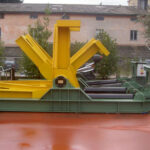 BROCHURE ITALIAN/ENGLISH RIBALTATORE OLEODINAMICO PER BLOCCHI-HYDRAULIC BLOCKTIPPING MACHINE
